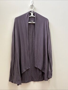 Athleta Open-Front Cardigan in Mauve